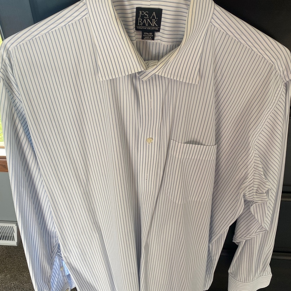 Various 17x 34/35 or 17.5 x 34/35 dress shirts. $50 for all of them total.